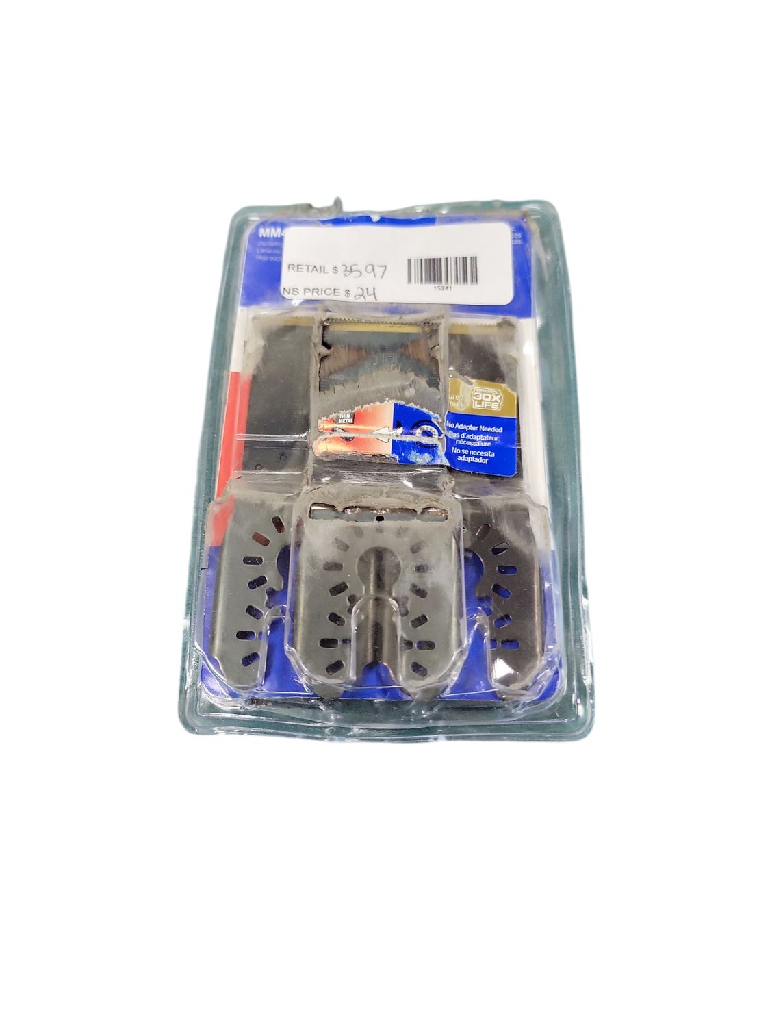 Dremel Universal 1-1/4 in. Carbide Flush Cutting Oscillating Multi-Tool Blade (3-Piece) MM485BU