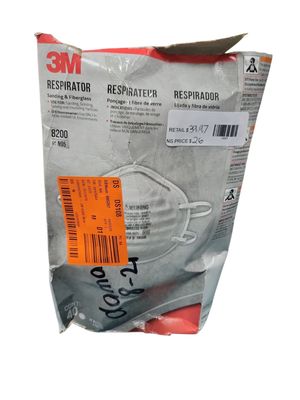3M N95 Sanding and Fiberglass Respirator (40-Pack) 8200HB2-C40
