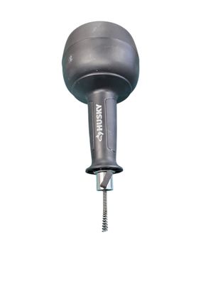 Husky 10 ft. Rust Resistant Steel Sink Auger with Foldable Handle and Molded Case for Kitchen and Bathroom Use 410-235-0111