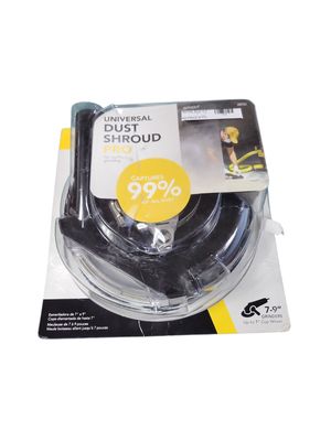 Dustless Technologies 7 in. Universal Dust Shroud Pro for Angle Grinders D1807 .