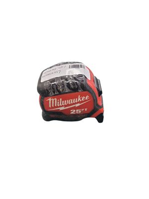 Milwaukee 25 ft. x 1-5/16 in. Wide Blade Tape Measure with 17 ft. Reach 48-22-0225