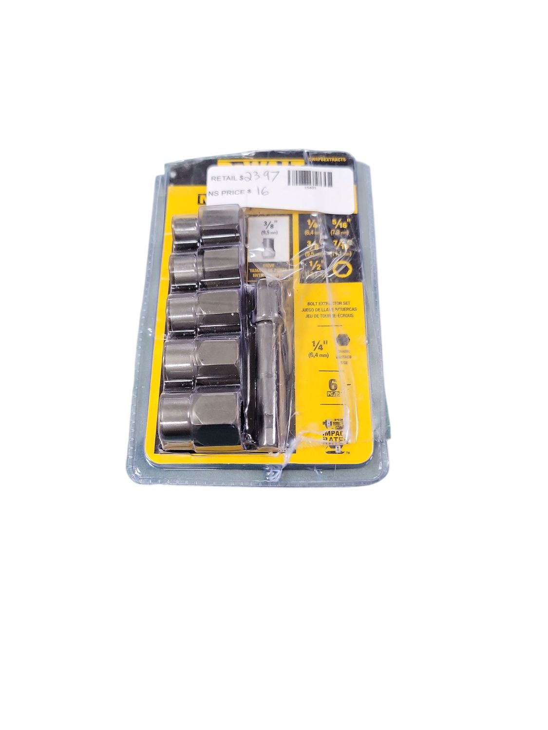 DEWALT MAXFIT ULTRA Extractor Set (5-Piece) DWAFBEXTRACT5