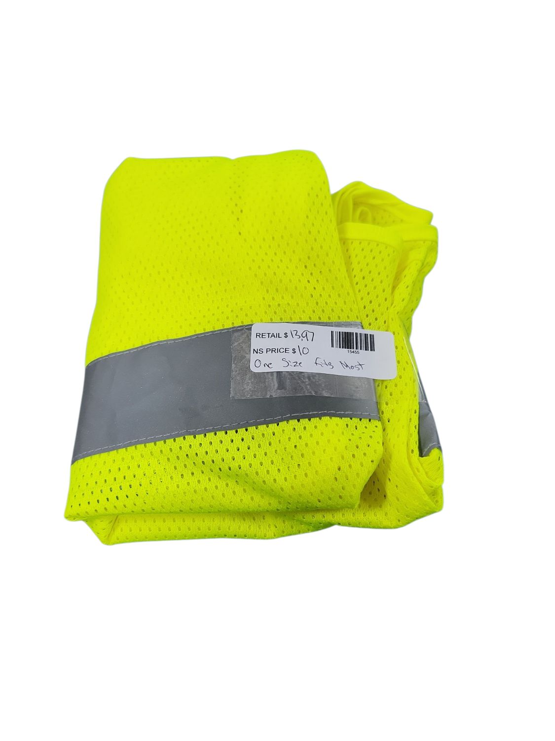HDX Hi Visibility Lime Green Class 2 Reflective Safety Vest HDX46512-OVPD8