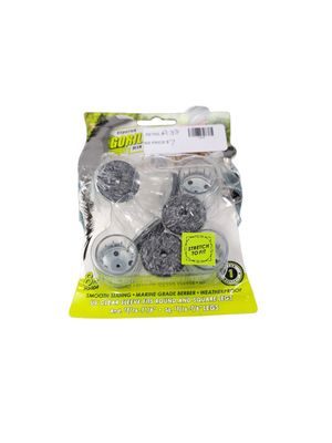 Gorilla Floor Protection Gorilla Outdoor Clear Sleeve Berber Pads 1 in. H5004 .