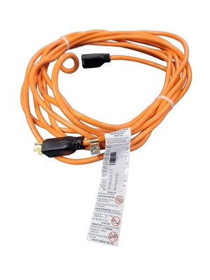 HDX 25 ft. 16/3 Light Duty Indoor/Outdoor Extension Cord, Orange HD#277-509