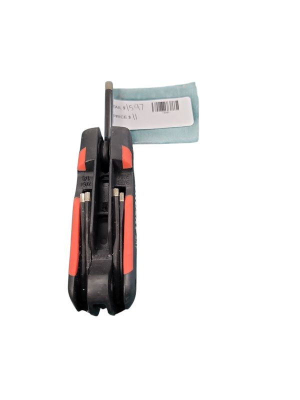 Fhc Key Set Husky Folding Diamond SAE Hex Key Set (8-Piece) HFDHKS8PC
