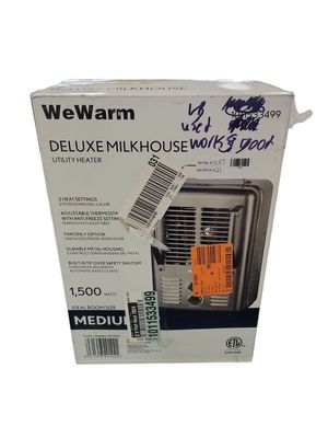 WeWarm DELUXE MILKHOUSE UTILITY HEATER HT1912  .