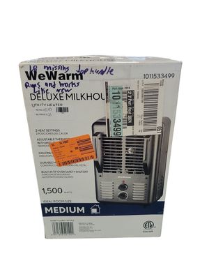 WeWarm DELUXE MILKHOUSE UTILITY HEATER HT1912 .