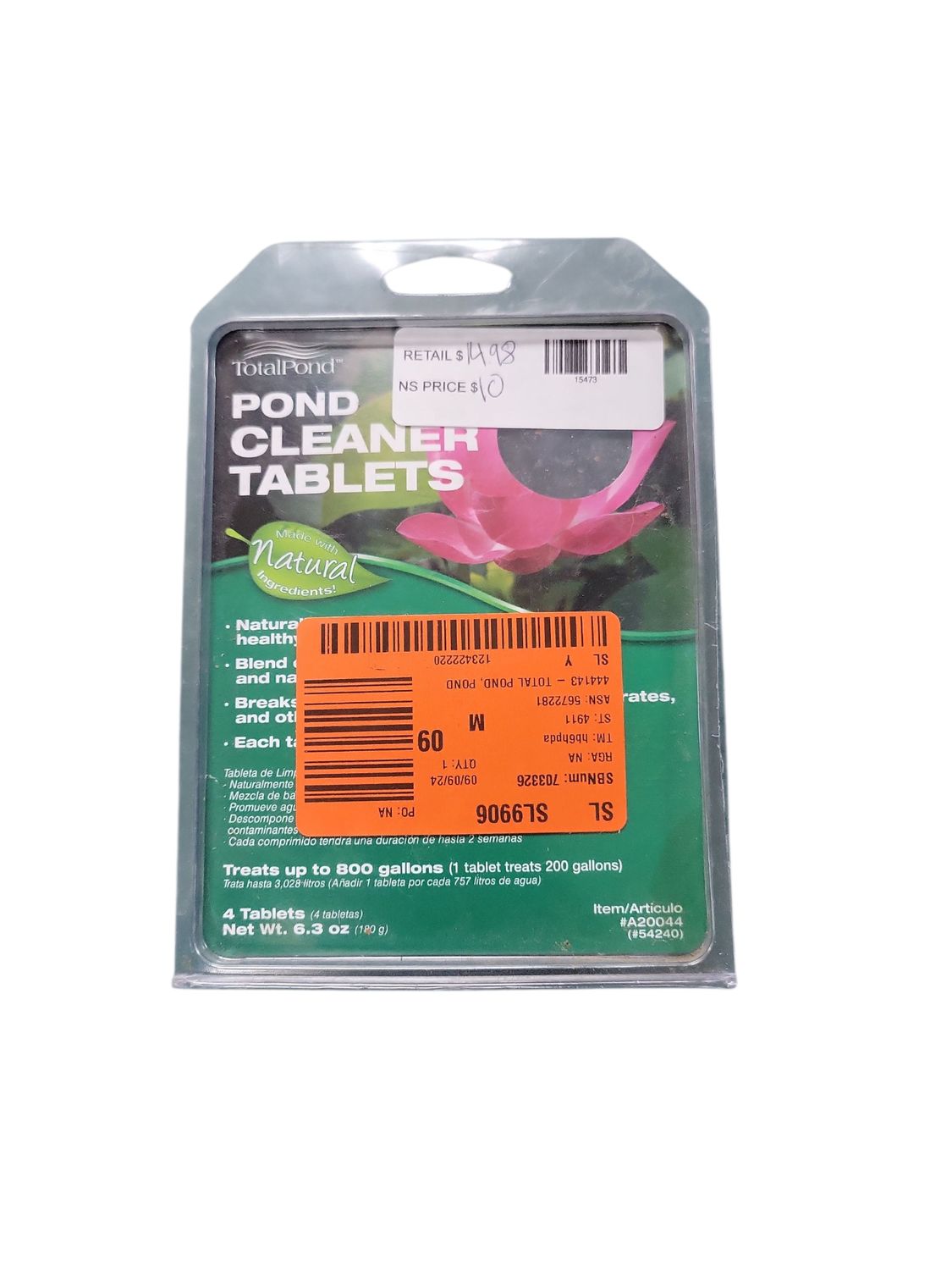 TOTALPOND Pond Cleaner Tabs 54240