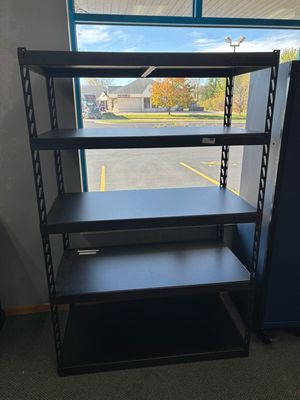 Gladiator 5-Tier Steel Garage Storage Shelving Unit with EZ Connect (48 in. W x 72 in. H x 24 in. D) GARK485XGG