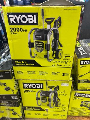 RYOBI 2000 PSI 1.2 GPM Cold Water Corded Electric Pressure Washer RY142022