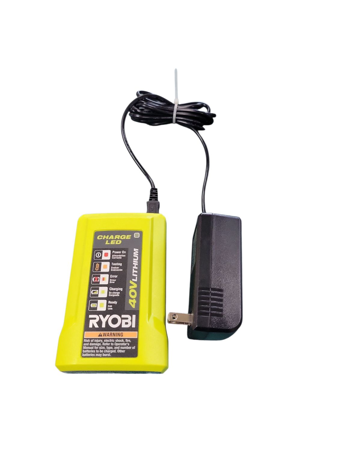 Ryobi 40V Standard Charger OP404VNM .