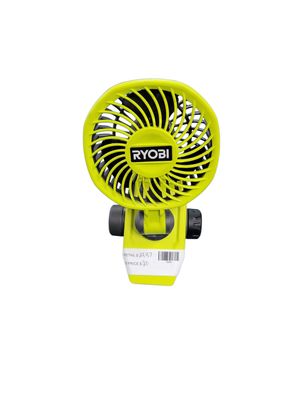 RYOBI ONE+ 18V Cordless 4 in. Clamp Fan (Tool Only) PCF02B  .