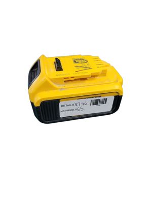 DEWALT 20V MAX Premium Lithium-Ion 5.0Ah Battery Pack DCB205 . .