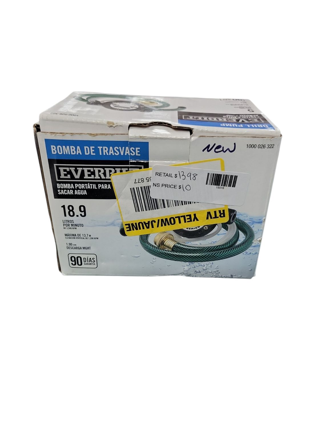 Everbilt Drill Pump Kit PUP63_HD  .