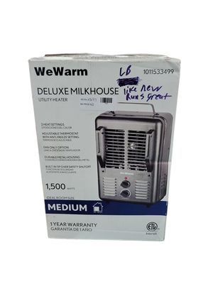 WeWarm DELUXE MILKHOUSE UTILITY HEATER HT1912   .