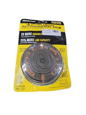 Rino-Tuff Universal Autowind Pro Replacement Bump Head for Straight Shaft Gas and Select Cordless String Grass Trimmer/Lawn Edger 17535