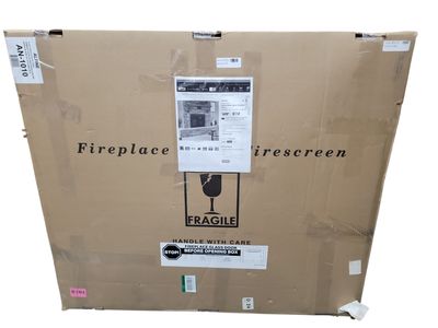 Pleasant Hearth Alpine Small Glass Fireplace Doors AN-1010