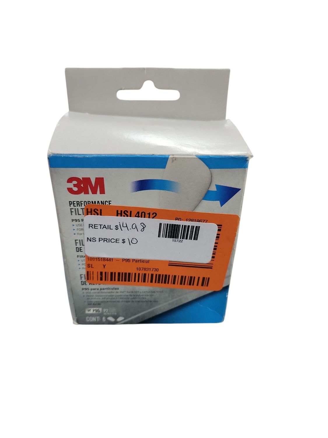 3M P95 Particulate Filters (3 Pairs) 5P71P6-DC