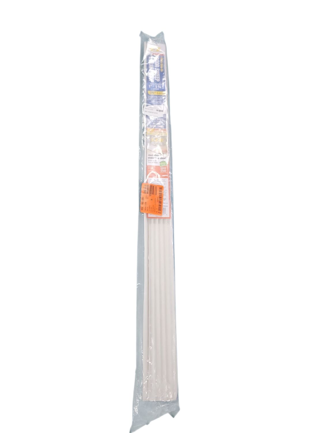 Frost King Slide-On Door Sweep/Stop White UDB77W