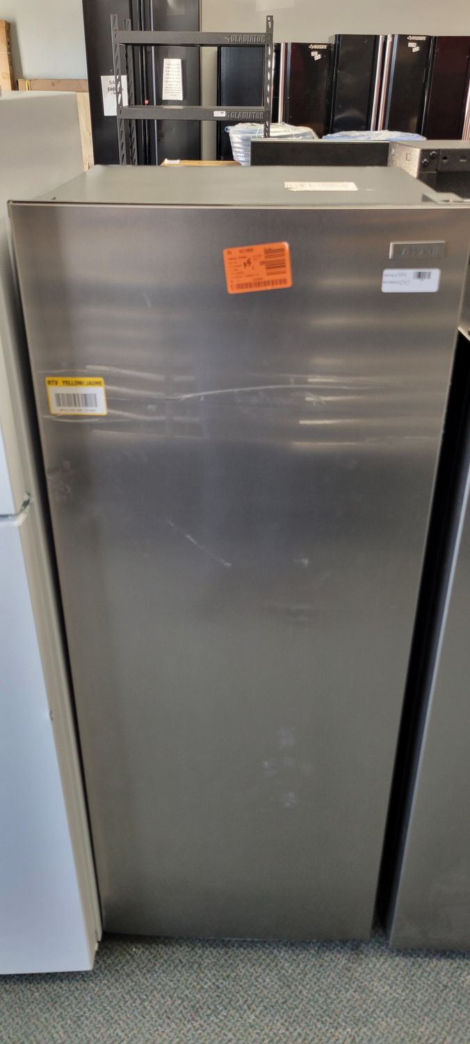 Vissani 7.1 cu. ft. Manual Defrost Convertible Upright Freezer in Stainless Steel Look MDUFC7SS4   .