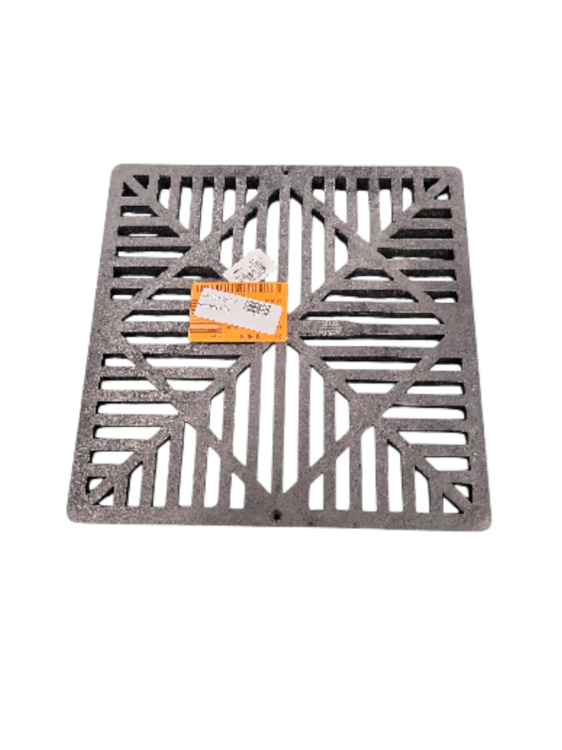 NDS 12 in. Square Catch Basin Drain Grate, Sand Plastic