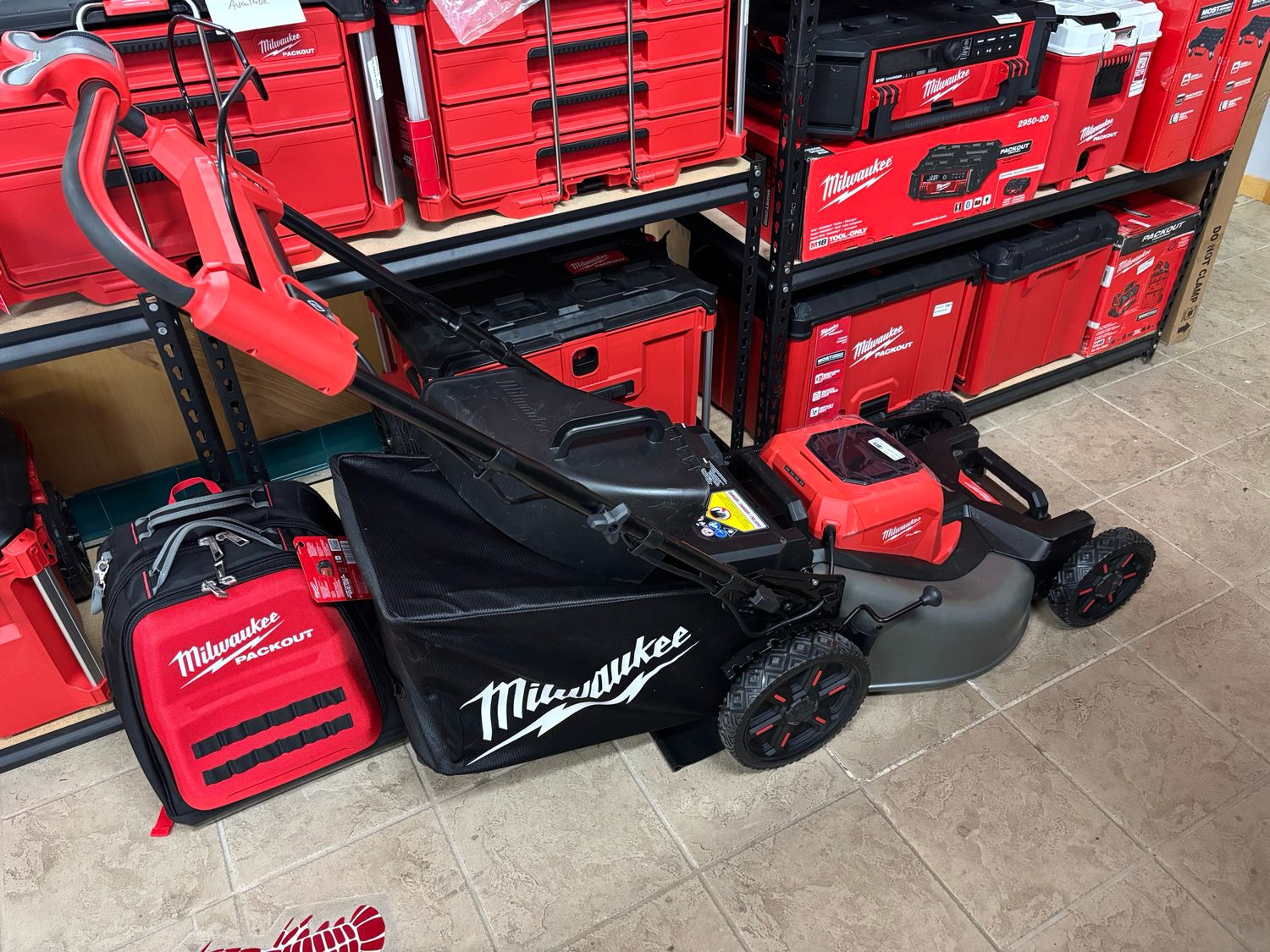 Milwaukee M18 FUEL Brushless Cordless 21 in. Walk Behind Dual Battery Self-Propelled Mower (Tool-Only) 2823-20