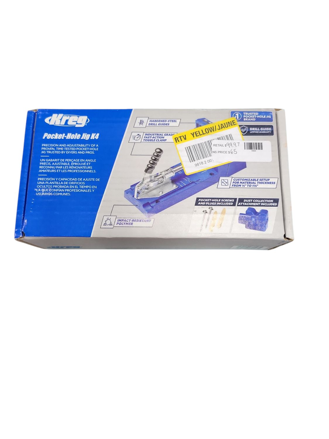 Kreg K4 Pocket-Hole System K4H