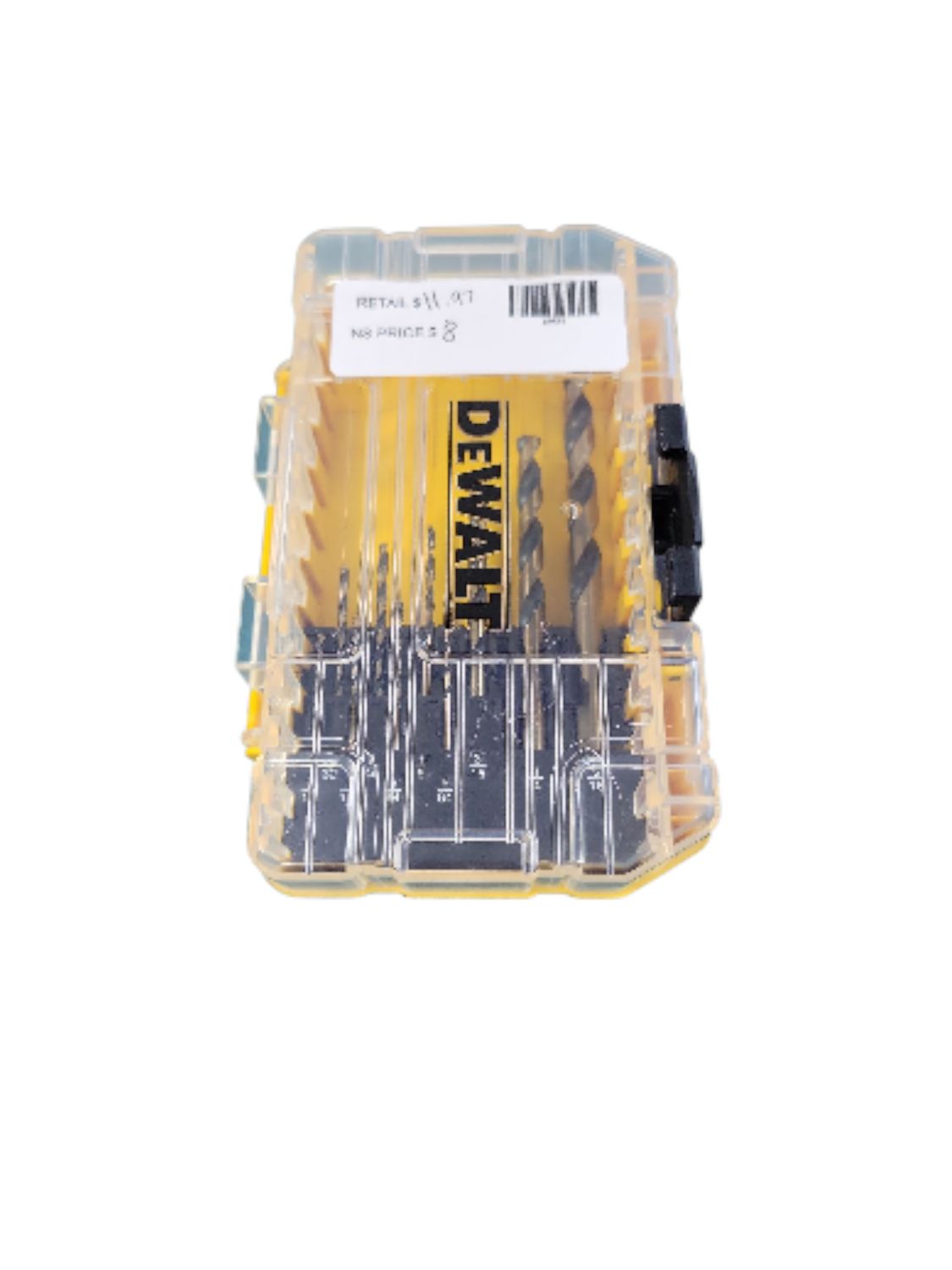 DEWALT Black and Gold Twist Drill Bit Set (10-Piece) DWA1180