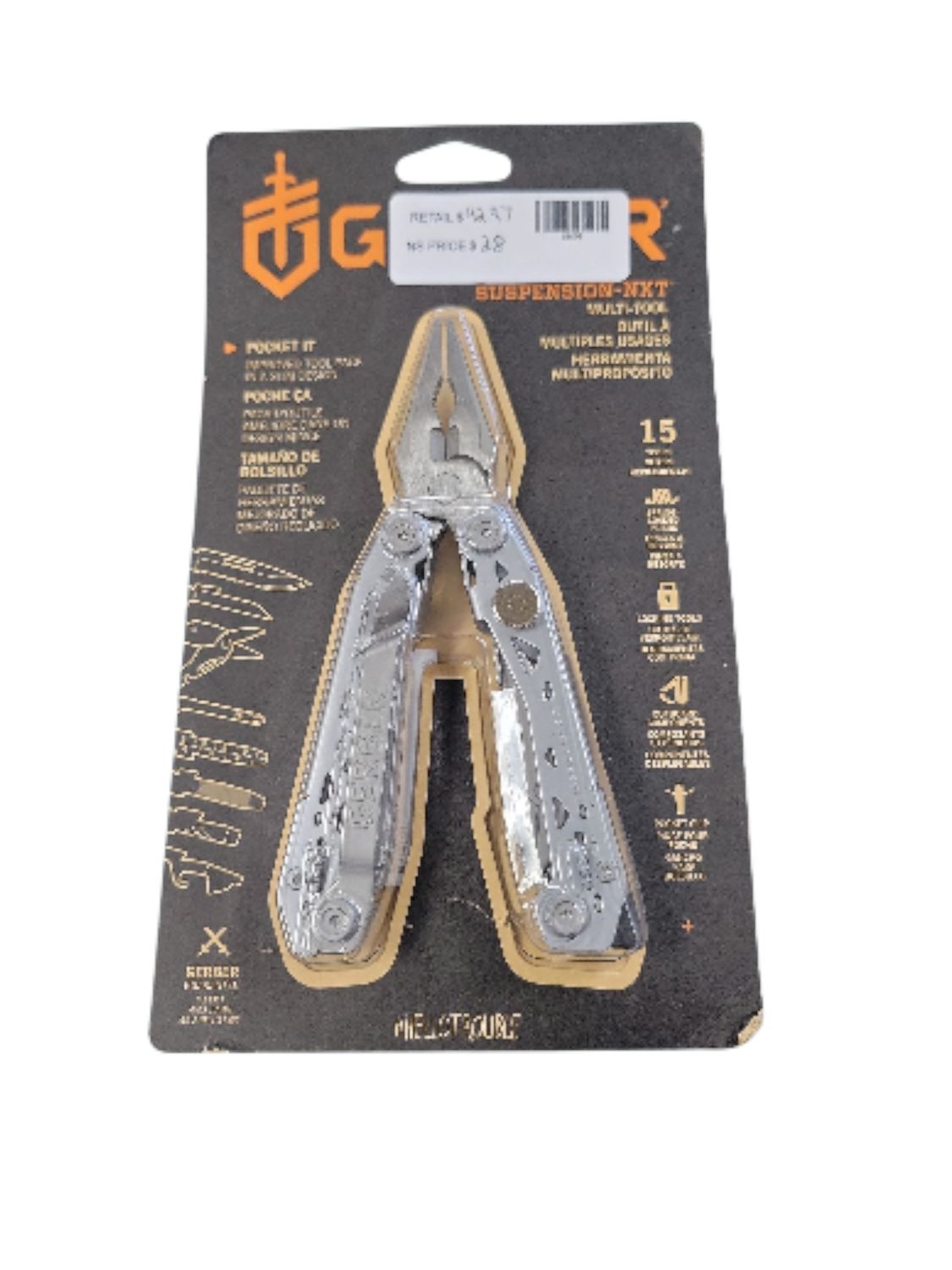 Gerber Suspension NXT 15-N-1 Multi-Tool with Pocket Clip 31-003634