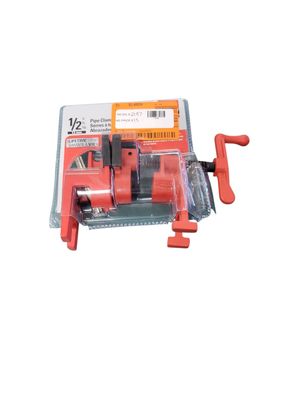BESSEY H-Style 1/2 in. Black Pipe Clamp Fixture Set 1 (-Piece) BPC-H12