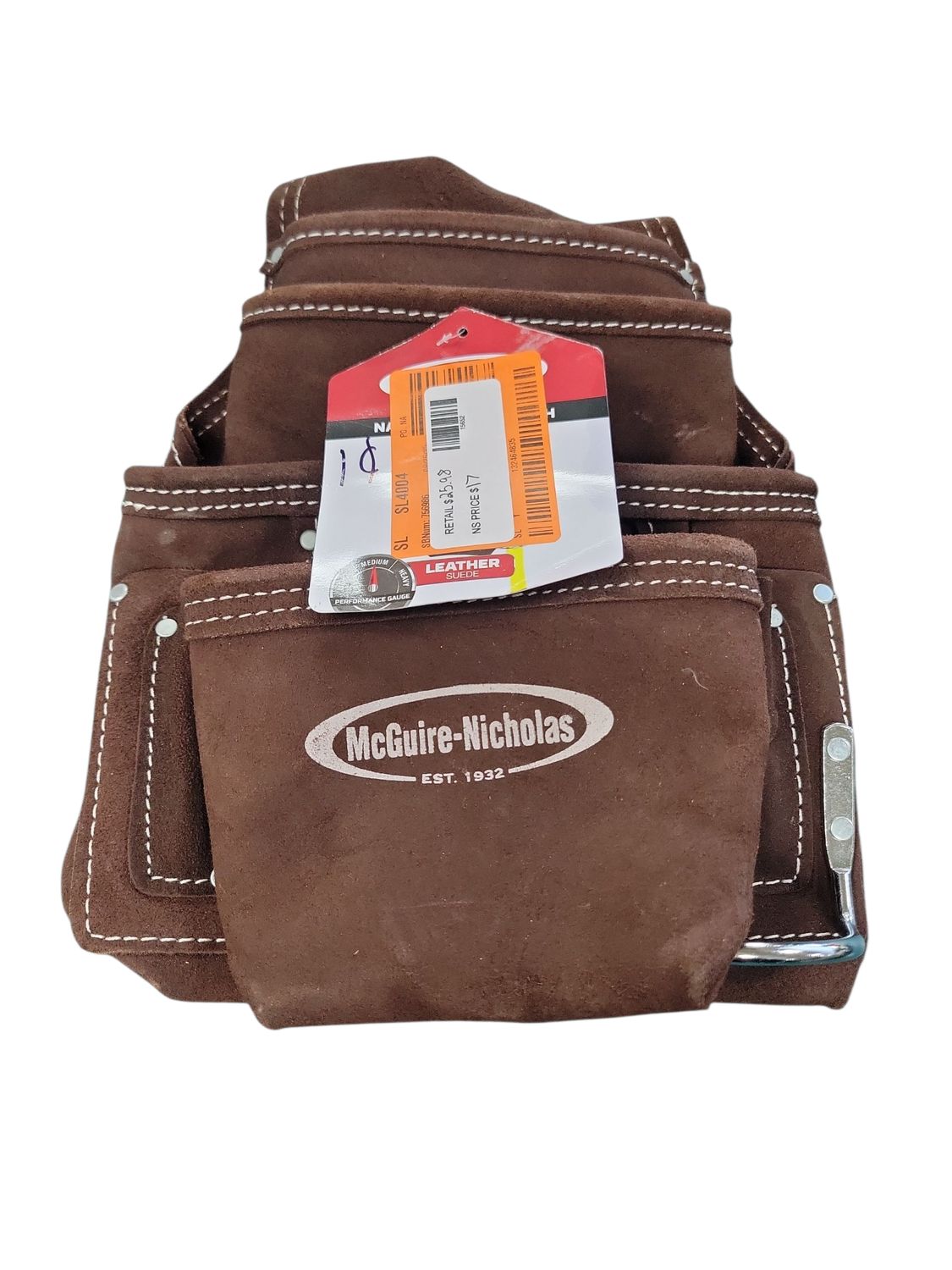 McGuire-Nicholas 11 in. Carpenter Tool Pouch 1DM-688-SC-2