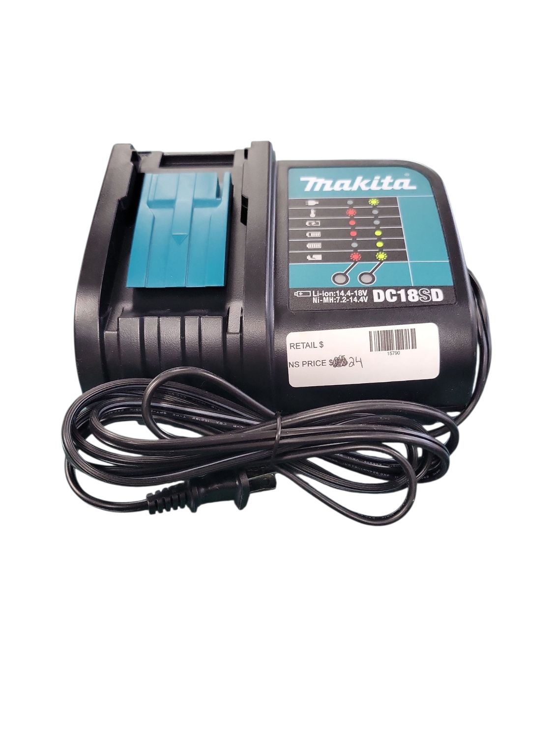 Makita DC18SD 7.2-14.4V Battery Charger DC18SD .