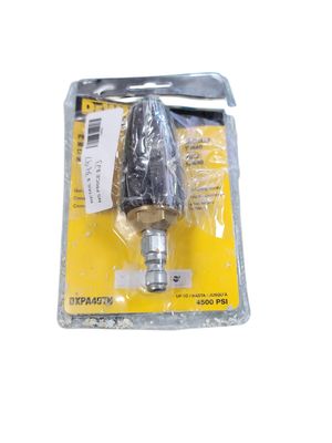 DEWALT Universal Turbo Nozzle with QC Connections for Hot/Cold Water 4500 PSI Pressure Washers DXPA45TN .