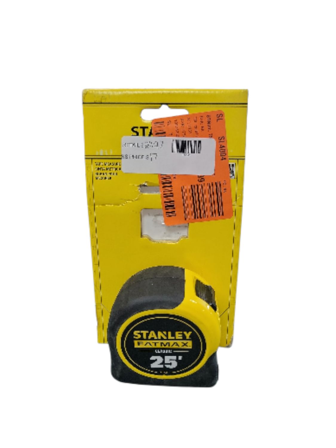 Stanley 25 ft. FATMAX Tape Measure 33-725Y ..