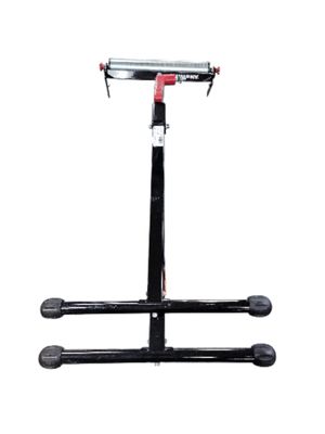 Husky 23 in. to 43 in. Stationary Steel Roller Stand with Edge Guide AC43C .