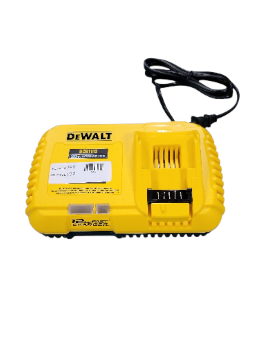DEWALT 20V and FLEXVOLT 12 Amp Fan Cooled Fast Charger DCB1112
