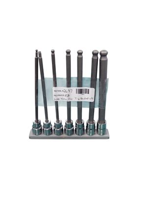 Husky Long Ball End Bit Socket Set Metric (7-Piece) H3DMMLBBS7PCNN .