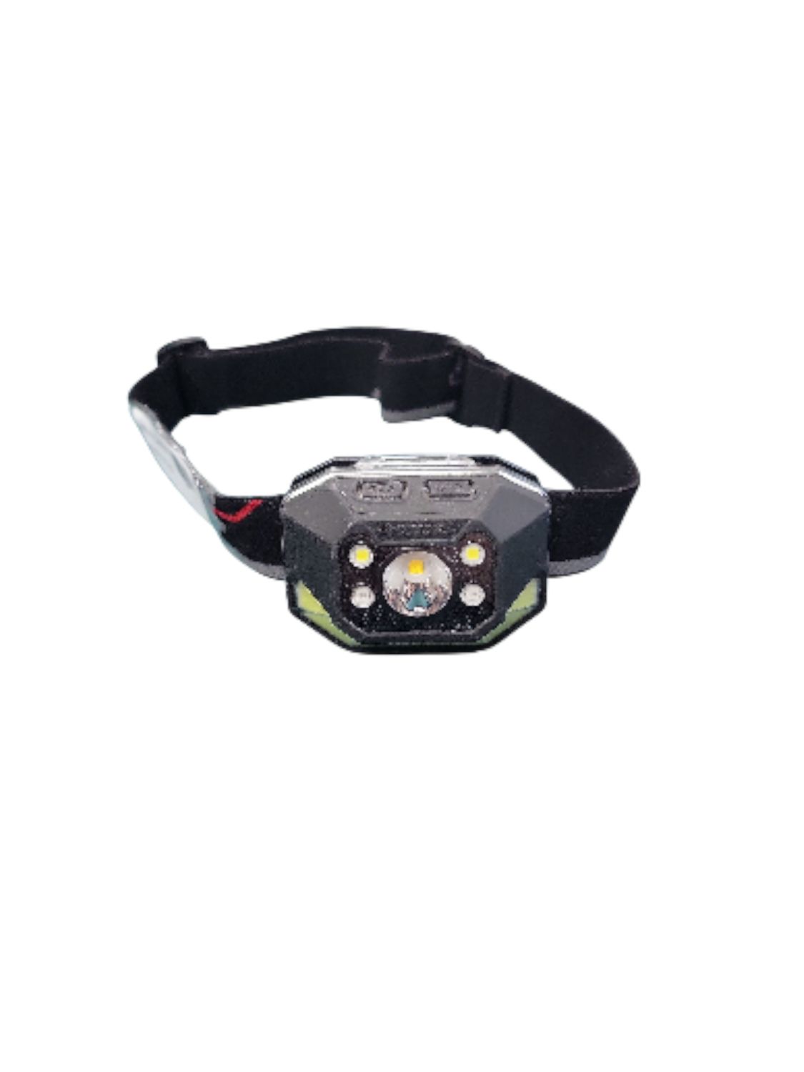 Husky 850 Lumens Dual-Power LED Rechargeable Headlamp PVL-HLP-0006 .