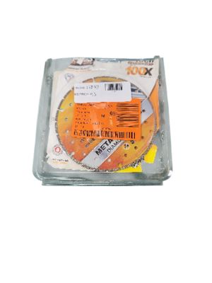 RIDGID 4.5 in. Metal Segmented Rim Cutting Diamond saw blade for metal cutting HD-MTL45 .