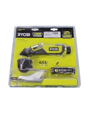 RYOBI USB Lithium Glue Pen Kit with 2.0 Ah USB Lithium Battery and Charging Cable FVH56K