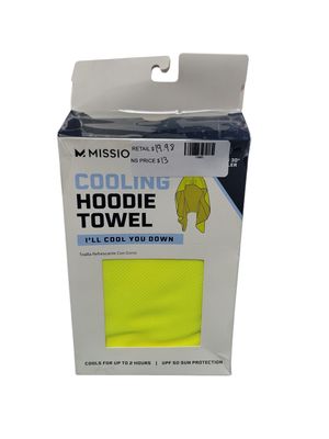 Mission 1-Size Fits Most Cooling Hoodie-Hi Vis Yellow 5500