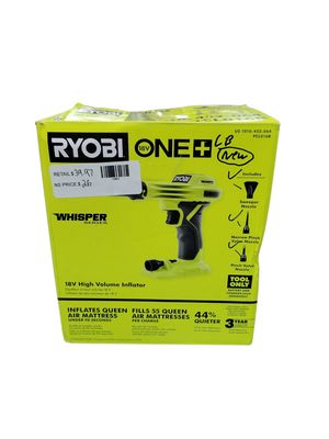 RYOBI ONE+ 18V Cordless High Volume Inflator (Tool Only) PCL016B