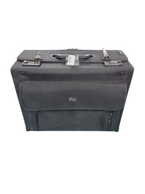 Solo New York Rolling Catalog Case with Wheels - Roller Laptop Bag, Wheeled Briefcase for Women & Men, Carry On Size for Travel, Litigation Bag for Lawyers, Fits 17.3" Computer - Classic, Black Solo New York Rolling Catalog Case with Wheels - Roller Laptop Bag, Wheeled Briefcase for Women & Men, Carry On Size for Travel, Litigation Bag for Lawyers, Fits 17.3" Computer - Classic, Black