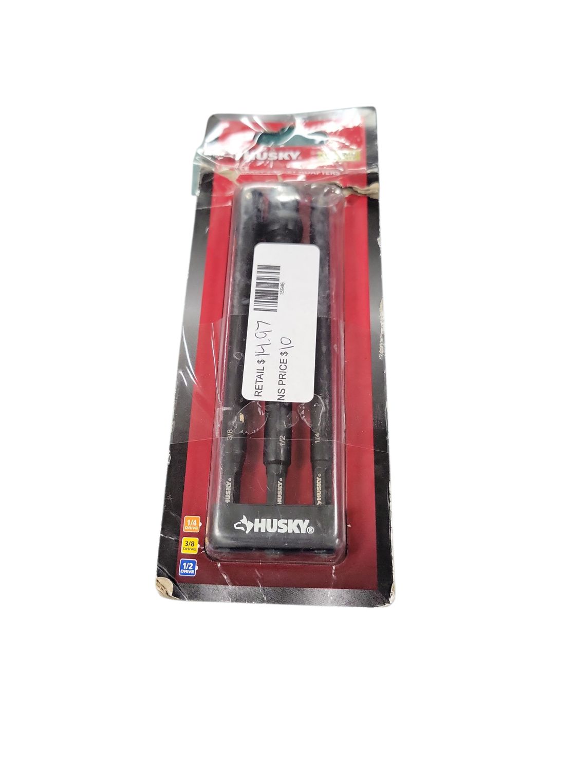 Husky 6 in. Impact Socket Adapter Set (3-Piece) H6ISKDRAPT3PCN   .