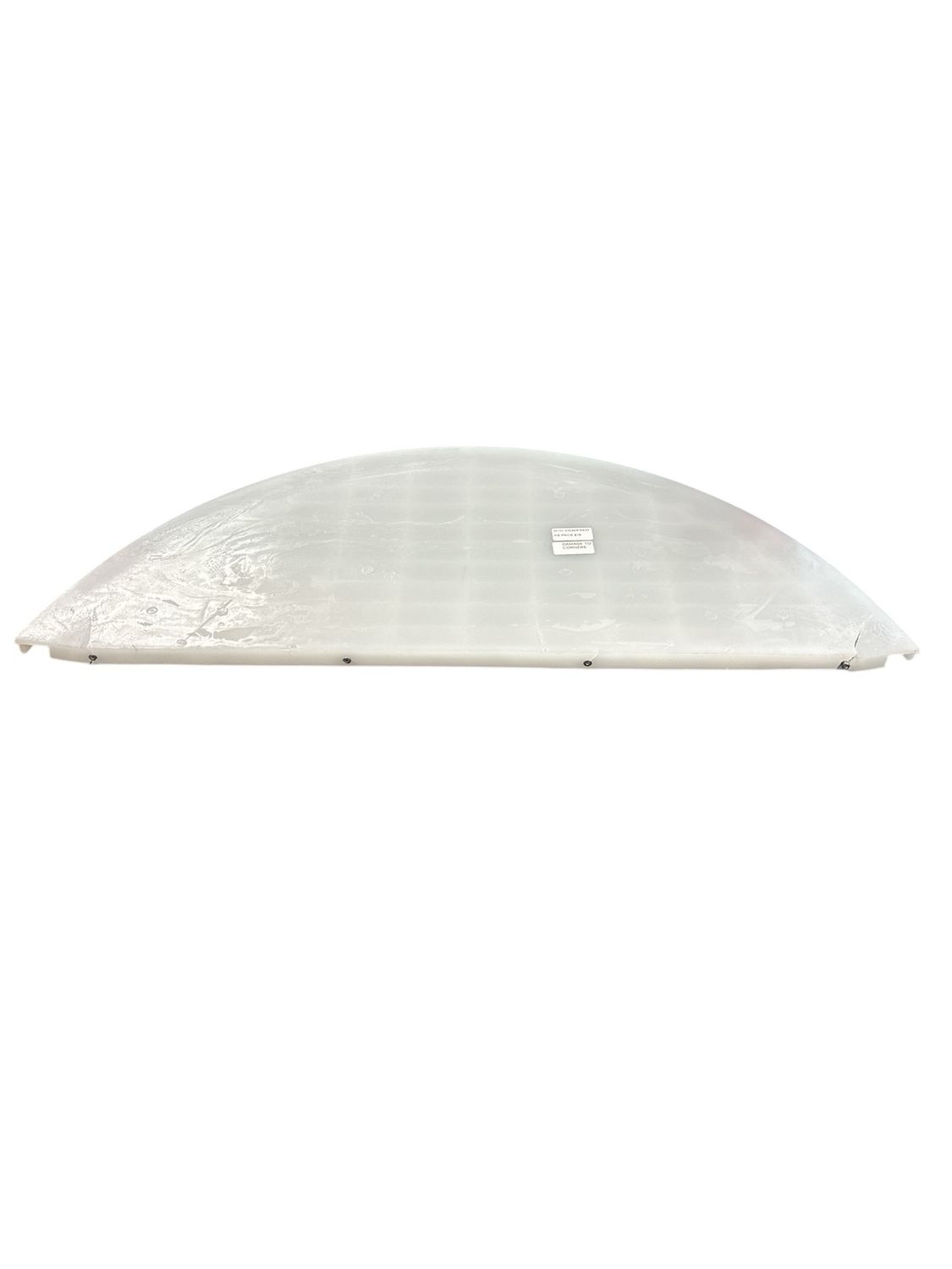 SHAPE PRODUCTS 39 in. W x 17 in. D x 1 in. H Heavy-Duty Round Flat Window Well Cover