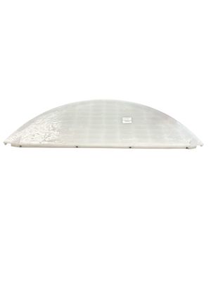 SHAPE PRODUCTS 39 in. W x 17 in. D x 1 in. H Heavy-Duty Round Flat Window Well Cover