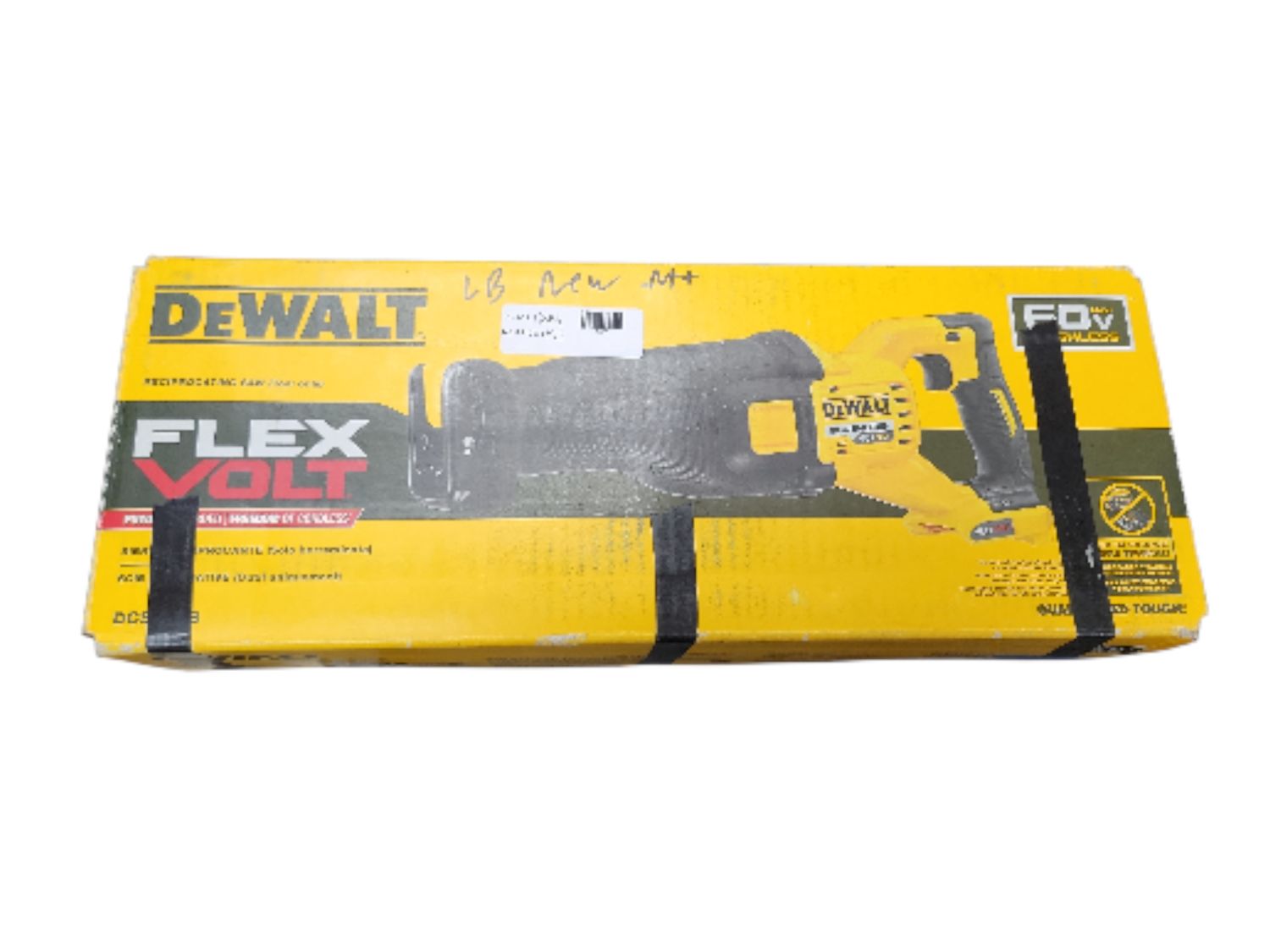 DEWALT FLEXVOLT 60V MAX Cordless Brushless Reciprocating Saw (Tool Only) DCS389B  .