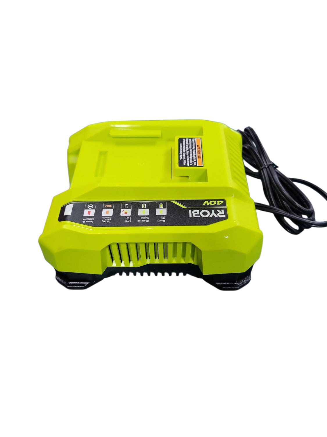 RYOBI 40V Lithium-Ion Rapid Charger OP406A   .