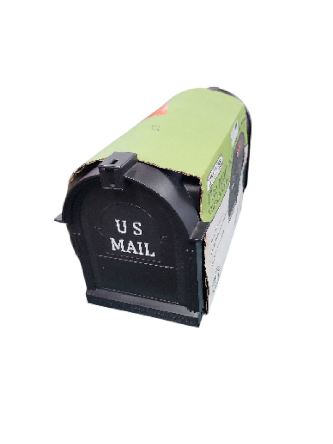 Postal PRO Ambrose Black Post Mount Mailbox PP1000BLM